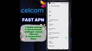 Celcom flax DATA APN Settings  Celcom fast internet 2023 [upl. by Askwith367]