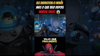 Ele Derrotou o Herói Mas o Que Veio Depois Mudou Tudo😱 megamente filmes resumodefilmes marvel [upl. by Neumark457]