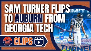 Sam Turner Flips to Auburn Football  Early Impact Thoughts [upl. by Annel]