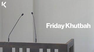 Jumuah at KIC  Sheikh Sajid Umar [upl. by Akirderf]