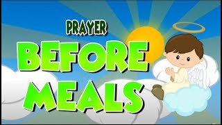 Prayer Before Meals with Lyrics  Catholic  JMTV Shorts [upl. by Natalie]