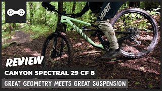 Review  Canyon Spectral 29 CF 8  Great geometry meets great suspension [upl. by Secnirp981]