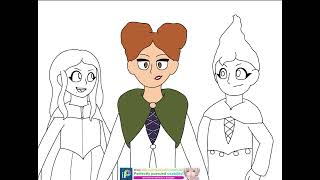 Sanderson Sisters Speedpaint [upl. by Fogg]