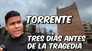 Último video de TORRENTE antes de ser arrasado por la DANA en Valencia [upl. by Lynad]