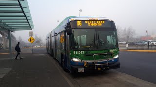 FIRST FOOTAGE Translink XDE60 B18052 on NEW R6 Rapid bus [upl. by Liatrice]