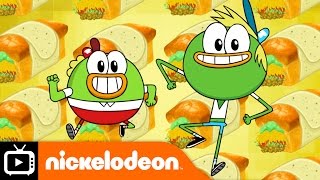 Breadwinners  Bread Burrito  Nickelodeon UK [upl. by Yevre]