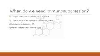 Immunosuppressant Drugs  Corticosteroids [upl. by Suoicerpal]