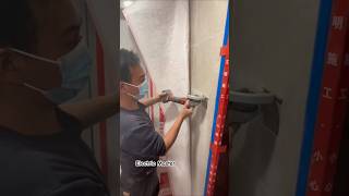 How to install 4x4 board in tile wall [upl. by Anelam]