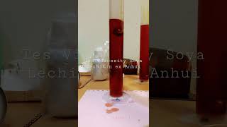 Simple viscosity test [upl. by Nylyahs]