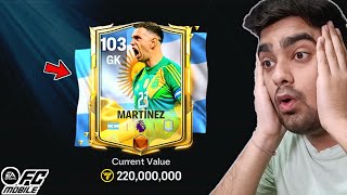 FINALLY BUYING GK Emiliano Martínez For 220000000 In FC Mobile 25 [upl. by Emmons]