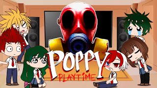 MHA react to Poppy Playtime Chapter 3 Teaser  Gacha Life [upl. by Nemaj]