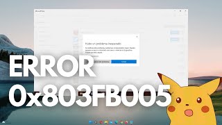 ERROR de Microsoft Store código 0x803FB005  Soluciones Windows 10 y 11 🔥✅ [upl. by Nomis]