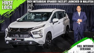 2024 Mitsubishi Xpander Facelift Launched In Malaysia  Price From RM99980  Full Interior Exterior [upl. by Guibert]