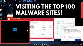 Downloading and running the 100 Malware links [upl. by Gambell100]