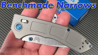 Benchmade Narrows  Thinlightweight and fidget friendly…but the price  😳 [upl. by Honora1]