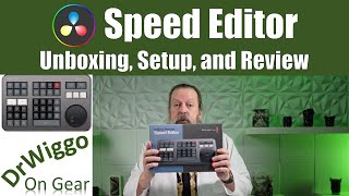 DaVinci Resolve Speed Editor Unboxing Setup and Review [upl. by Nicko]