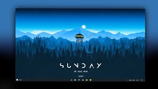 How to make your Windows 10 Desktop look cool and professional Customize Windows 10  All u need [upl. by Llenej]