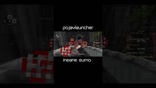 POJAVLAUNCHER  INSANE SUMO PVP pojavlauncher minecraft sumo hypixel minemen pvp [upl. by Spatz]