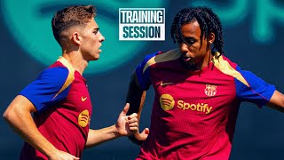 RECOVERY SESSION  FC Barcelona training 🔵🔴 [upl. by Odell]