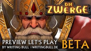 Teaser Preview Lets Play Die Zwerge  Beta deutsch [upl. by Thornie]