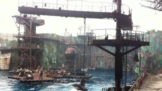 WaterWorld Full Show Universal Studios Singapore [upl. by Aicargatla]