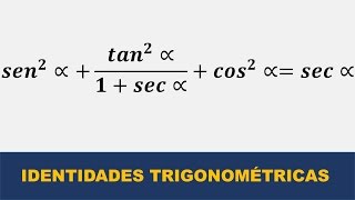 Identidades Trigonométricas Ejercicio 5 [upl. by Bonn]