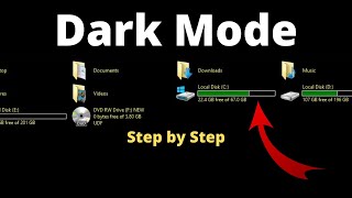 Enable DARK MODE in Windows 81 Without any software  Windows mai Dark mode enable Kaise kare [upl. by Deehan]