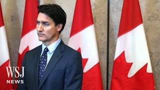 Canada Accuses Indian Diplomats of Clandestine Activities’  WSJ News [upl. by Ecinnahs]