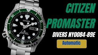 Citizen Promaster Divers NY008489E Automatic Black Dial [upl. by Oinotnanauj]