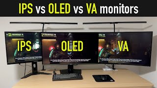 IPS vs OLED vs VA Gaming Monitors The Ultimate Comparison [upl. by Jourdain]