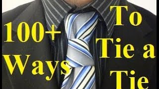 How to Tie a Tie Half HourGlass Necktie Knot [upl. by Anileme]