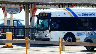 BeeLine Bus Orion V amp New Flyer XDE60 Route 13 75 amp 91 Buses  Rye Playland Park [upl. by Arakat608]