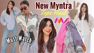 Huge Myntra Affordable Haul  All Styles myntra [upl. by Ansela]