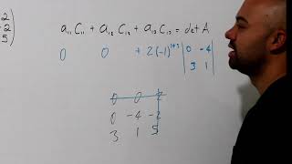 Determinante de una Matriz 3×3 Usando Diversas Técnicas  Sarrus Cofactores etc [upl. by Allissa]