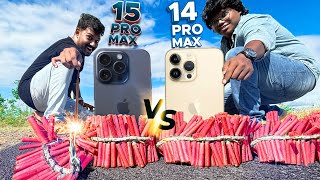 🔥 iPhone 15 Pro Max VS 14 Pro Max 🥳 Durability Test [upl. by Domingo]