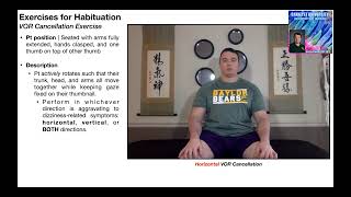 Habituation Exercises for Central Vestibular Deficits EXPLAINED [upl. by Gibeon]