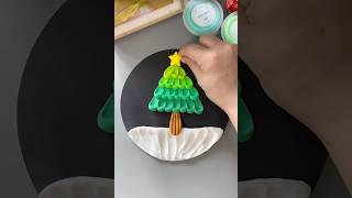 Christmas Tree Painting Tutorial Get festive with your art [upl. by Nwahsek213]