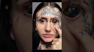 Eyeball Tattoo  facts amazingfact [upl. by Daveda627]