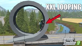 SCHAFFEN WIR DEN XXL LOOPING  FARMING SIMULATOR 17 [upl. by Marela580]