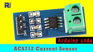 How to use Allegro ACS712 ACDC Current Sensor with Arduino [upl. by Appledorf]