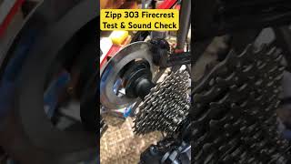 Zipp 303 Firecrest Test amp Sound Check [upl. by Ahselyt]