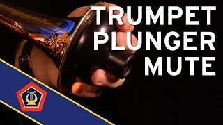 How To Improve Your Jazz Trumpet Plunger Mute Technique [upl. by Lozano]