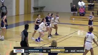 Goucher Womens Basketball vs Moravian 12623 [upl. by Heid150]