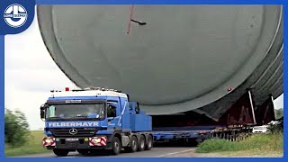 This Is How Oversized Loads Are Transported  Mega Transports You Need To See [upl. by Artnoed360]