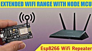 Make a Wifi Repeater With NodeMcu Esp8266  Extend Wifi Range With Node Mcu  Hindi [upl. by Rotkiv]