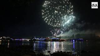 Rhein in Flammen 2018  Impressionen aus der Rheinaue [upl. by Nnail823]