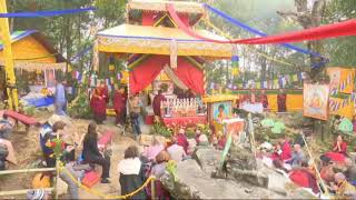 cremation ceremony of Sogyal Rinpoche at Tashiding west Sikkim [upl. by Androw]