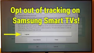 Turn off tracking on your Samsung TV using their new app [upl. by Attenehs509]