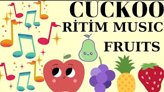 CUCKOO RİTİM MÜZİĞİRHYTM MUSICFRUITS MEYVELERCHILDREN SONGS [upl. by Uri]