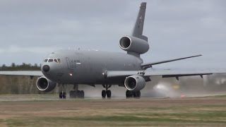 Amazing KC10 Extender Takeoff [upl. by Cade]